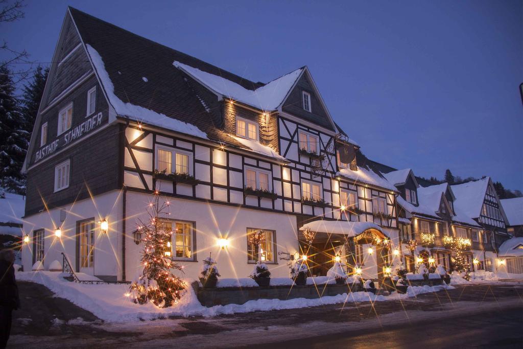 Landgasthof Schneider, Westfeld 슈말렌부르크 외부 사진