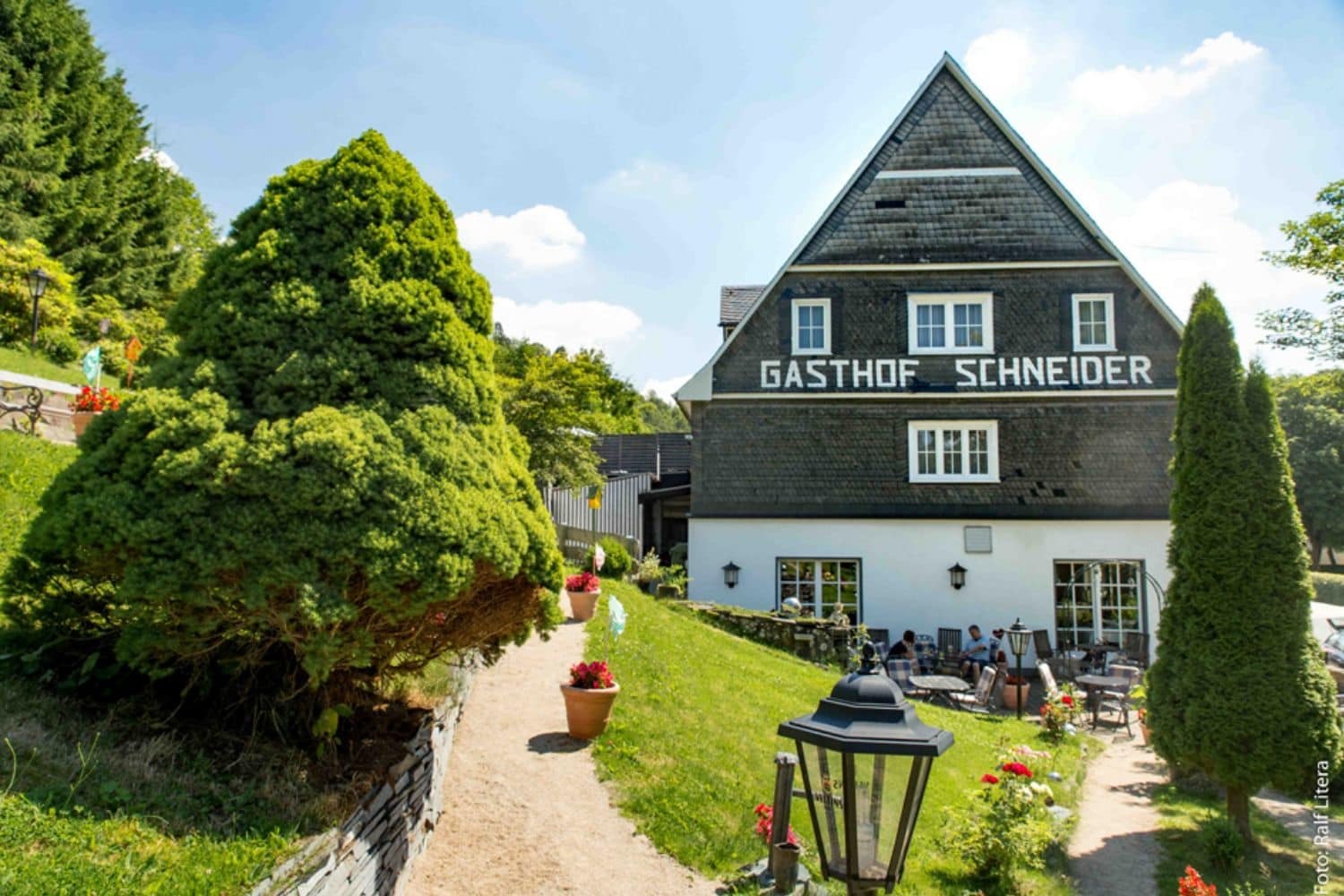 Landgasthof Schneider, Westfeld 슈말렌부르크 외부 사진